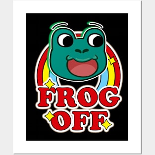 FROG OFF Posters and Art